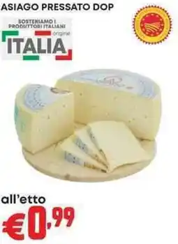 Pam Asiago pressato dop offerta