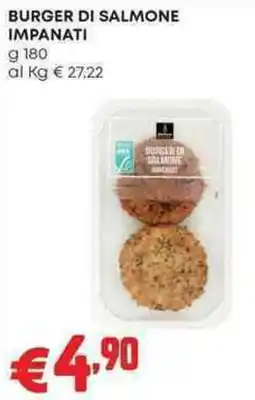Pam Burger di salmone impanati offerta