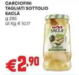 Pam Carciofini tagliati sottolio SACLÀ offerta