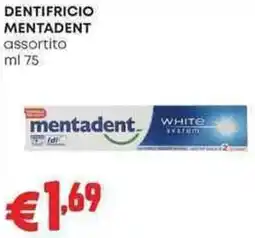 Pam Dentifricio MENTADENT offerta
