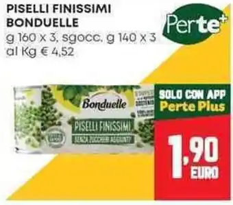 Pam Piselli finissimi BONDUELLE offerta
