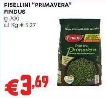 Pam Pisellini "primavera" FINDUS offerta