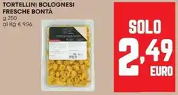 Pam Tortellini bolognesi fresche bontà offerta