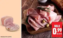 Pam Prosciutto cotto offerta