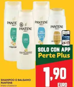 Pam Shampoo o balsamo PANTENE offerta