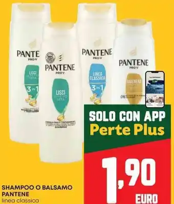 Pam Shampoo o balsamo PANTENE offerta