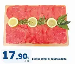 Sigma Fettine sottili di bovino adulto offerta