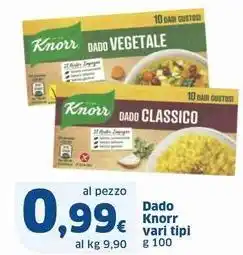 Sigma Dado Knorr offerta