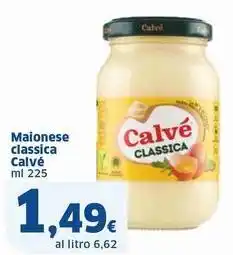 Sigma Maionese classica Calvé offerta