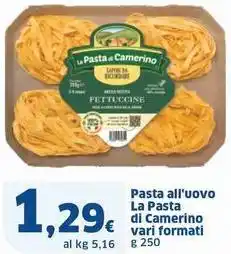 Sigma Pasta all'uovo La Pasta di Camerino offerta