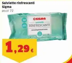 Sigma Salviette rinfrescanti Sigma offerta