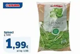 Sigma Spinaci offerta