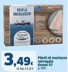 Sigma Filetti di merluzzo selvaggio Ocean 47 offerta