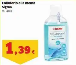 Sigma Collutorio alla menta Sigma offerta