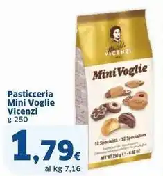Sigma Pasticceria Mini Voglie Vicenzi offerta