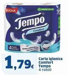 Sigma Carta igienica Comfort Tempo offerta