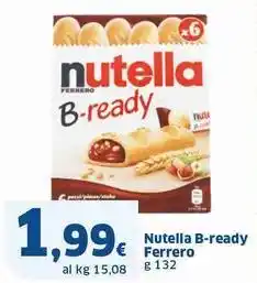 Sigma Nutella B-ready Ferrero offerta