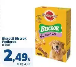 Sigma Biscotti Biscrok Pedigree offerta