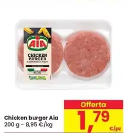 Despar Chicken burger Aia offerta