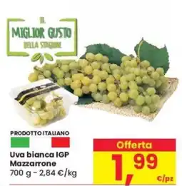 Despar Uva bianca IGP Mazzarrone offerta