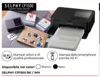 Euronics SELPHY CP1500 BK / WH offerta