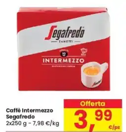 Despar Caffè Intermezzo Segafredo offerta