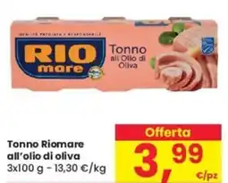 Despar Tonno Riomare all'olio di oliva offerta