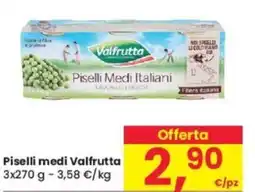 Despar Piselli medi Valfrutta offerta