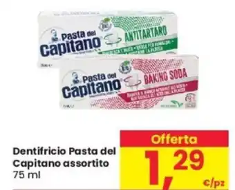 Despar Dentifricio Pasta del Capitano assortito offerta