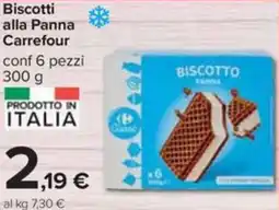 Carrefour Biscotti alla Panna Carrefour offerta