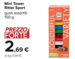Carrefour Mini Tower Ritter Sport offerta
