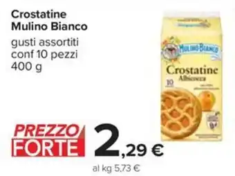 Carrefour Crostatine Mulino Bianco offerta