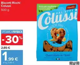 Carrefour Biscotti Ricchi Colussi offerta