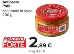 Carrefour Antipasto Polli offerta