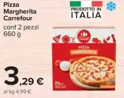 Carrefour Pizza Margherita Carrefour offerta