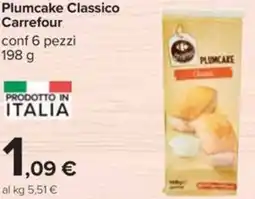 Carrefour Plumcake Classico Carrefour offerta