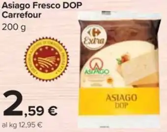 Carrefour Asiago Fresco DOP Carrefour offerta