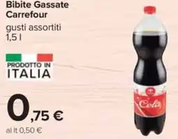 Carrefour Bibite Gassate Carrefour offerta