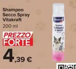 Carrefour Shampoo Secco Spray Vitakraft offerta