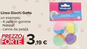 Carrefour Linea Giochi Gatto offerta