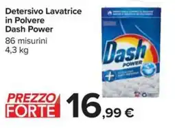 Carrefour Detersivo Lavatrice in Polvere Dash Power offerta
