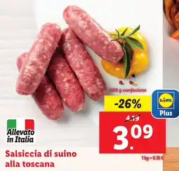 Lidl Salsiccia di suino alla toscana offerta