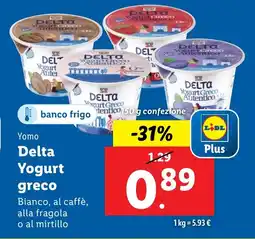 Lidl Yomo Delta Yogurt greco offerta