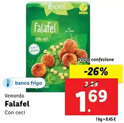 Lidl VEMONDO Falafel con ceci offerta