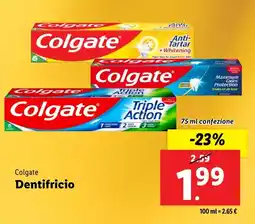 Lidl Colgate Dentifricio offerta
