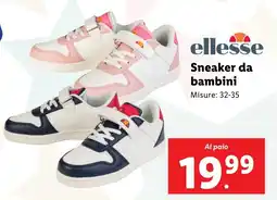 Lidl ellesse Sneaker da bambini offerta