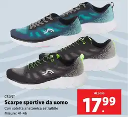 Lidl CRIVIT Scarpe sportive da uomo offerta
