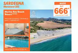 Lidl SARDEGNA Muravera (SU) Marina Rey Beach Resort offerta