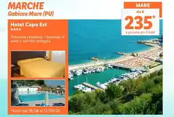 Lidl MARCHE Gabicce Mare (PU) Hotel Capo Est offerta