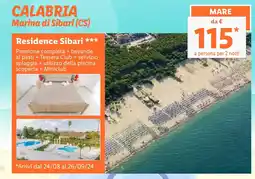 Lidl CALABRIA Marina di Sibari (CS) Residence Sibari offerta
